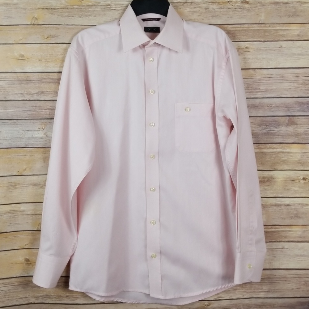 Eton| Men's Contemporary Fit Dress Shirt sz 15 3/4